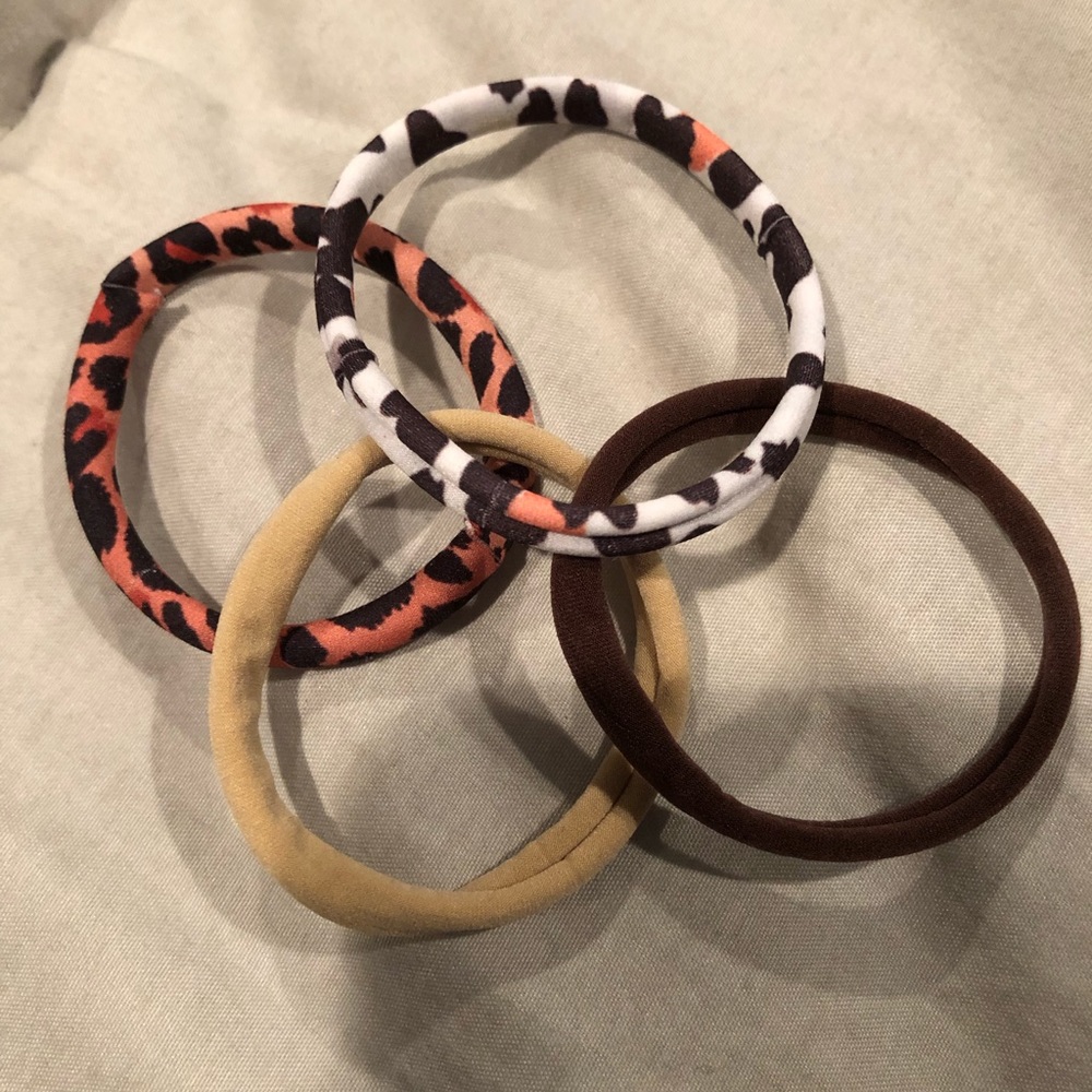 Safari-Colored Hair Ties